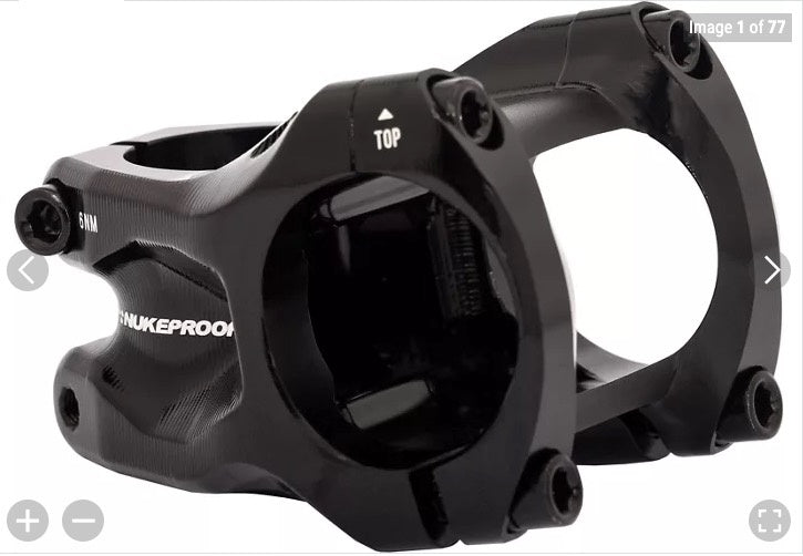 Nukeproof Horizon MTB Stem 35mm x 35mm - Black & Silver