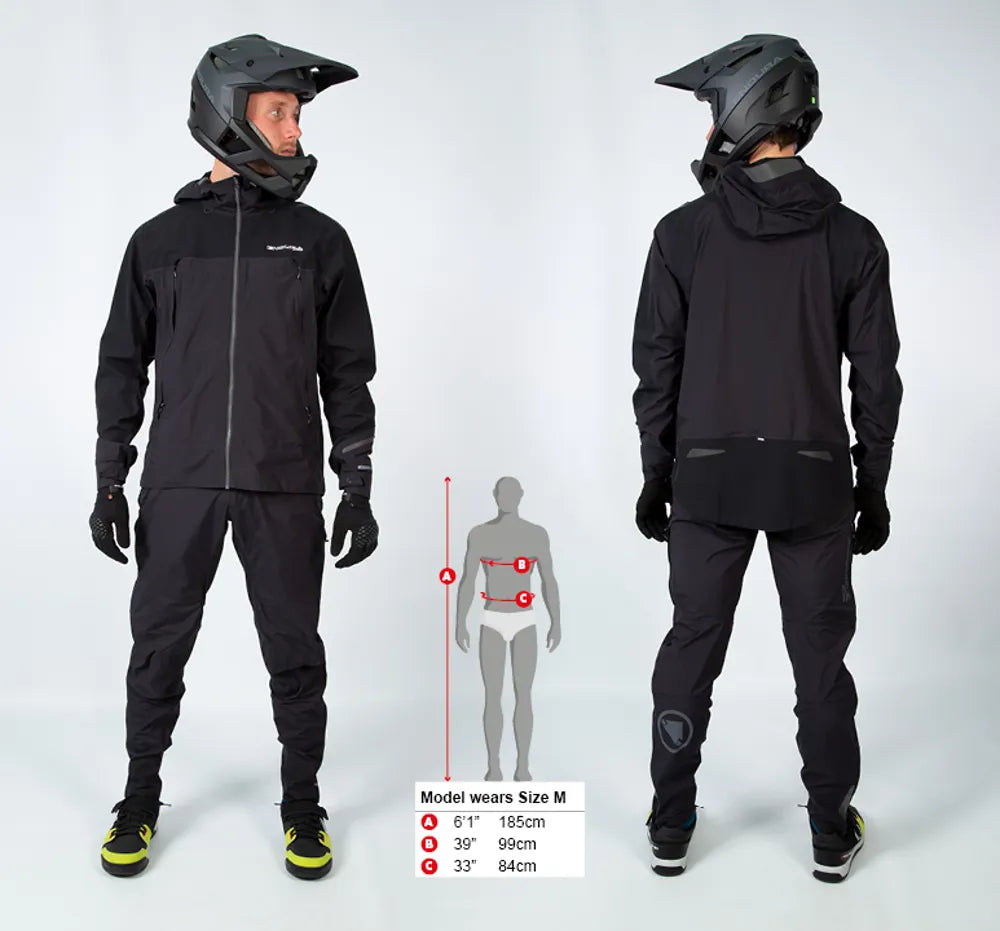 Endura MT500 Waterproof Jacket II Black