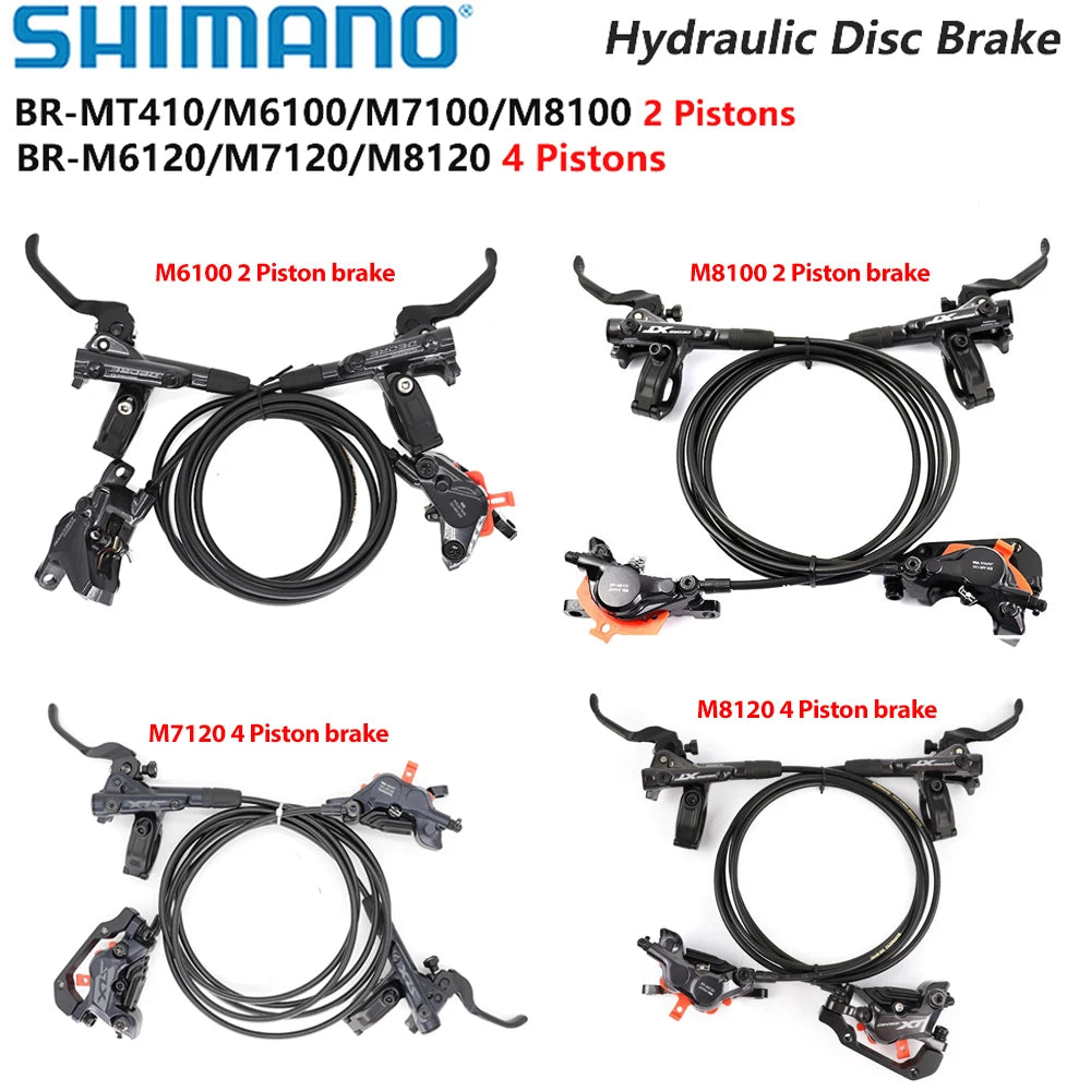 Shimano MT7120 Brakes - Resin Ice - Metal Ice - Resin