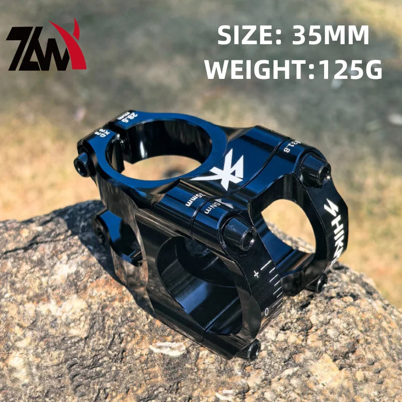 MTB CNC Stem 31.8mm x 35mm - Short Reach 0° Rise