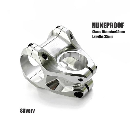 Nukeproof Horizon MTB Stem 35mm x 35mm - Black & Silver