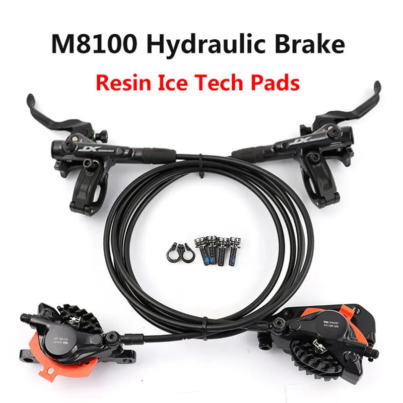Shimano MT7120 Brakes - Resin Ice - Metal Ice - Resin