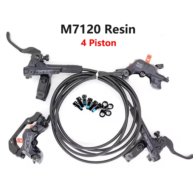 Shimano MT7120 Brakes - Resin Ice - Metal Ice - Resin