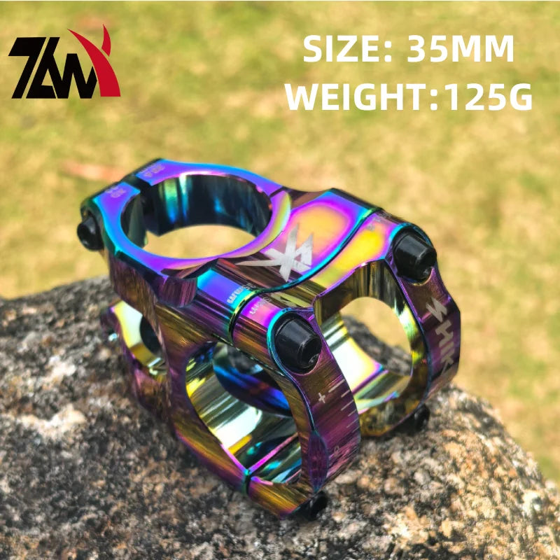 MTB CNC Stem 31.8mm x 35mm - Short Reach 0° Rise