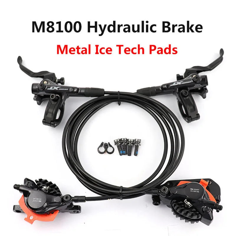 Shimano MT7120 Brakes - Resin Ice - Metal Ice - Resin