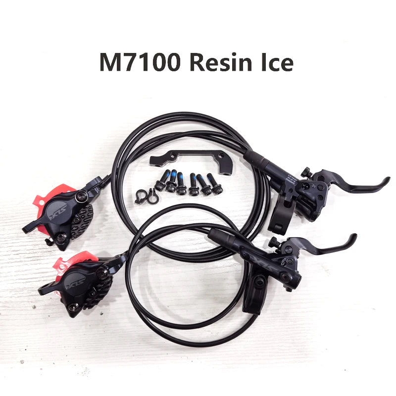 Shimano MT7120 Brakes - Resin Ice - Metal Ice - Resin