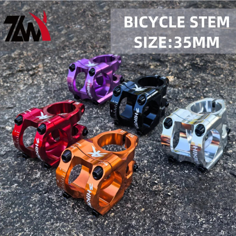MTB CNC Stem 31.8mm x 35mm - Short Reach 0° Rise