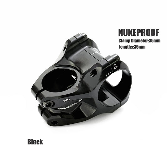 Nukeproof Horizon MTB Stem 35mm x 35mm - Black & Silver