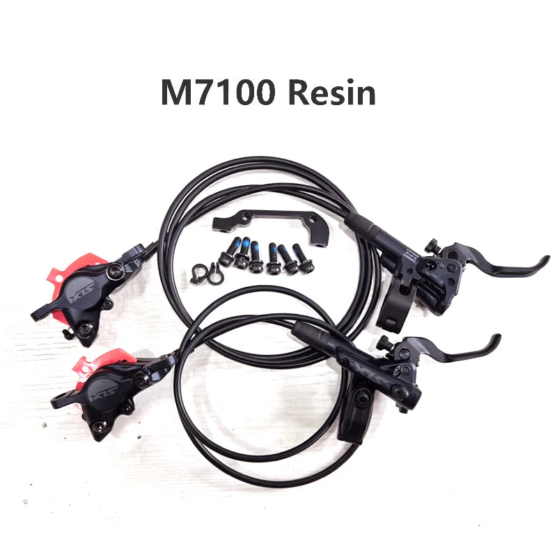 Shimano MT7120 Brakes - Resin Ice - Metal Ice - Resin