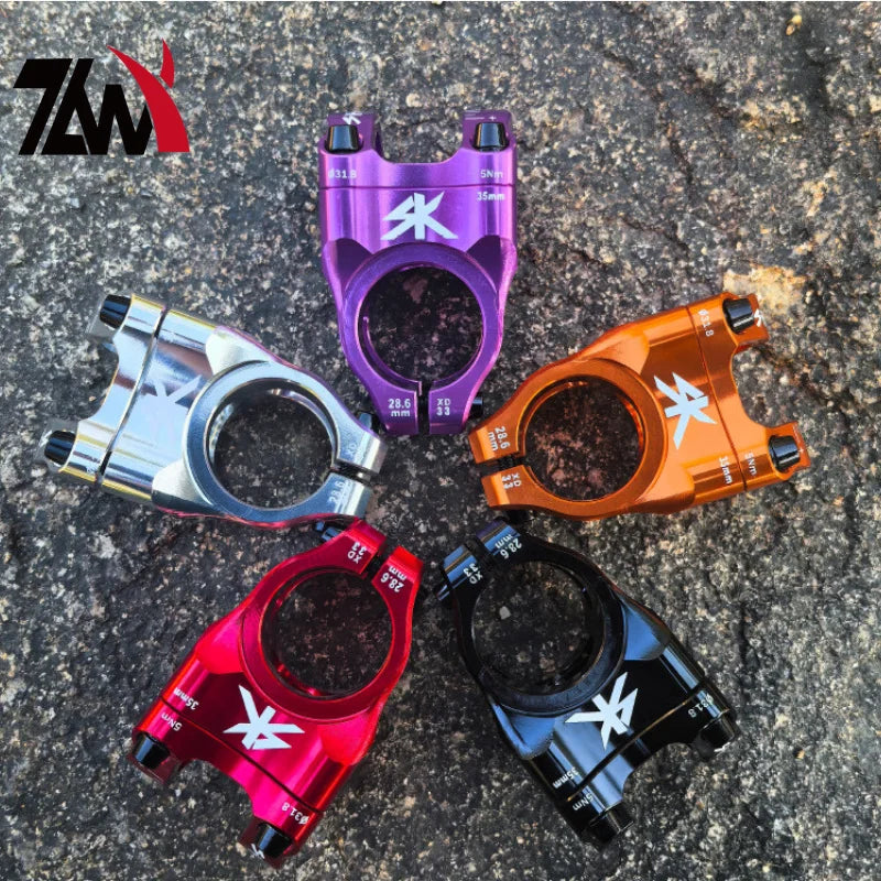 MTB CNC Stem 31.8mm x 35mm - Short Reach 0° Rise