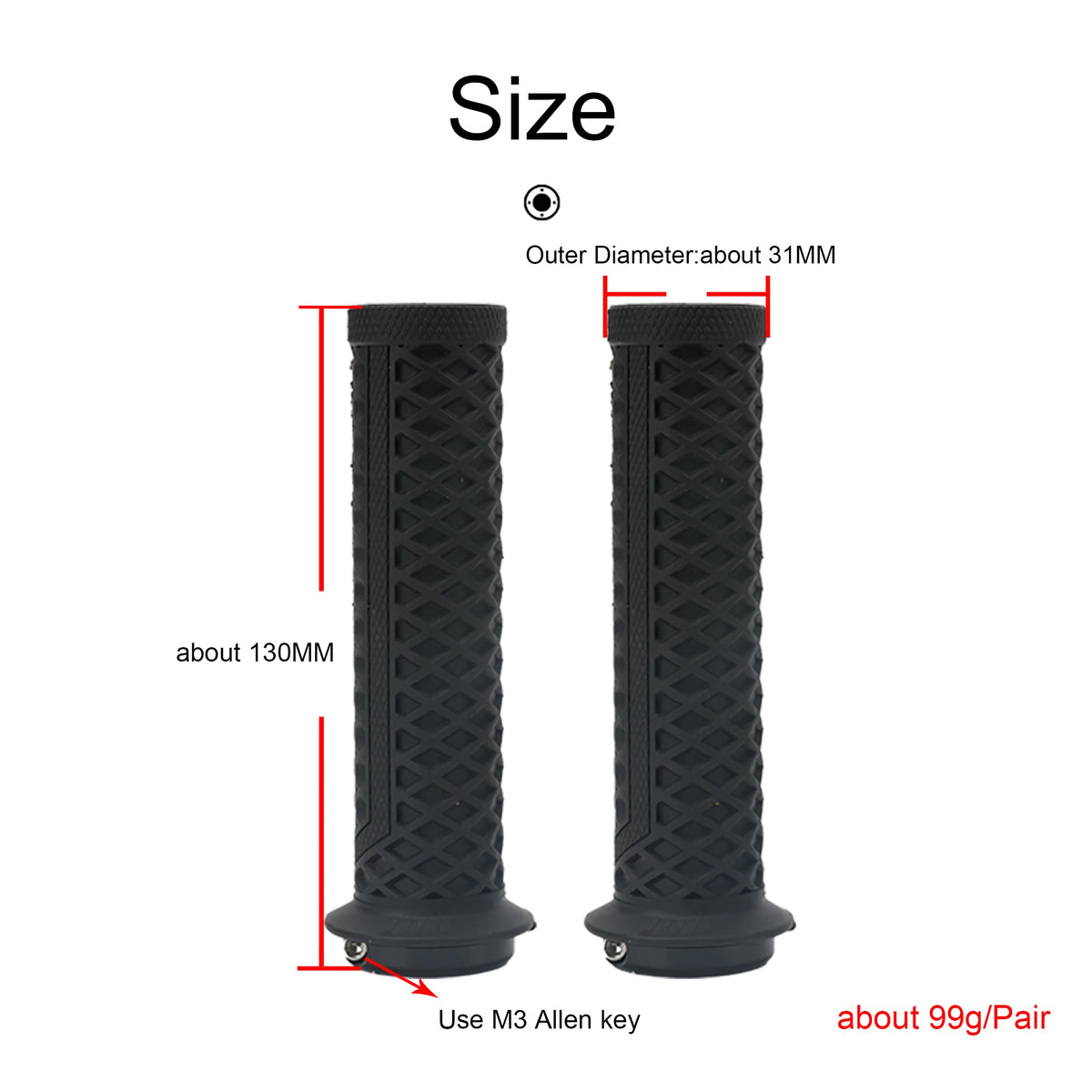 ODI Vans V2.1 MTB Lock On Grips