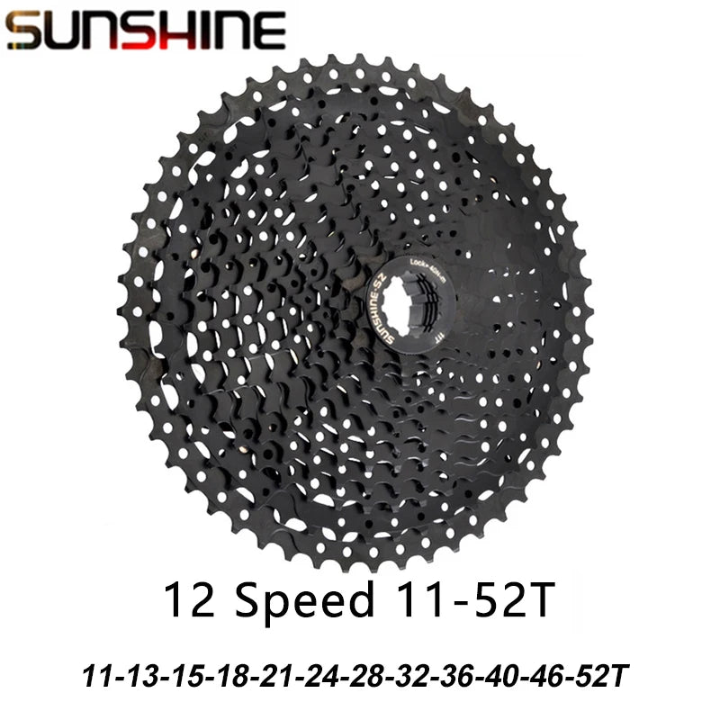 Shimano Deore SLX M7100 12-Speed MTB Groupset - M6100 Derailleur, Shifter, Chain & Sunshine HG Cassette