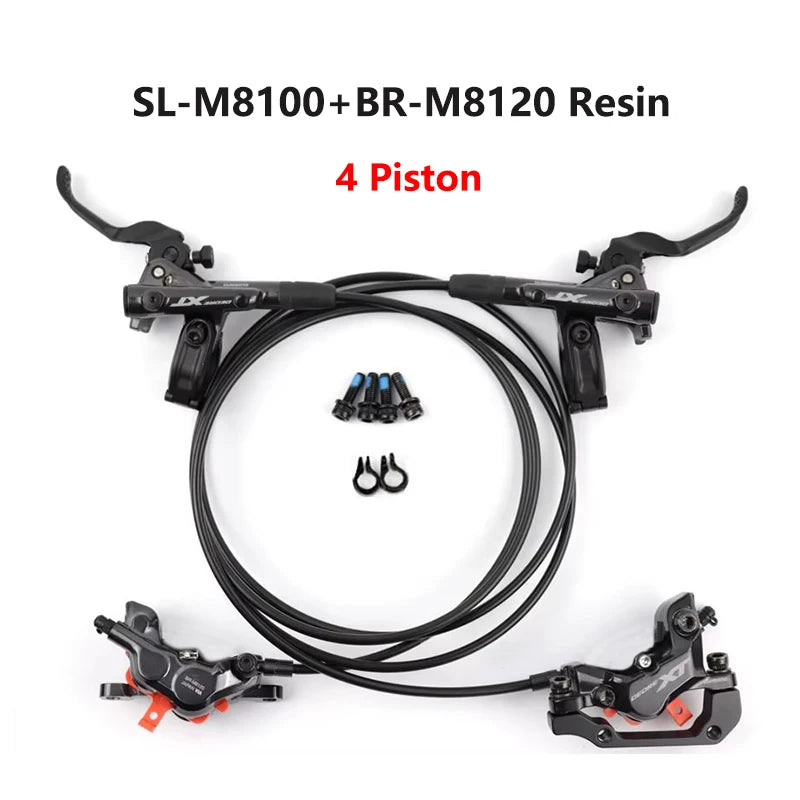 Shimano MT7120 Brakes - Resin Ice - Metal Ice - Resin