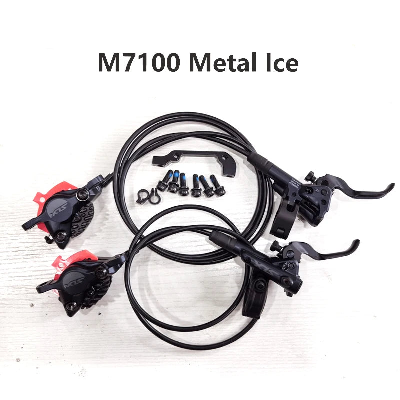 Shimano MT7120 Brakes - Resin Ice - Metal Ice - Resin