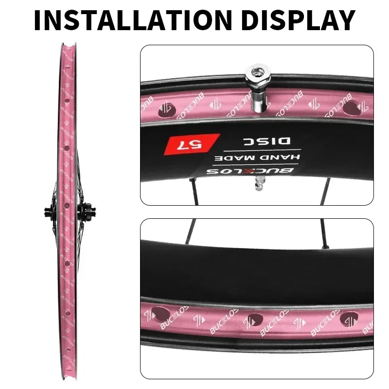 Bucklos MTB 10m Tubeless Rim Tape 17-35mm Wheel Tape