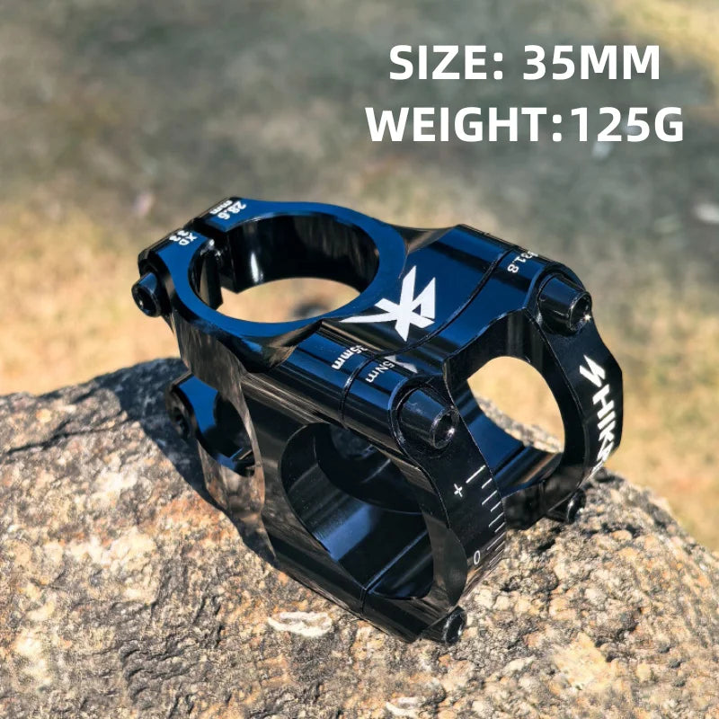 MTB CNC Stem 31.8mm x 35mm - Short Reach 0° Rise
