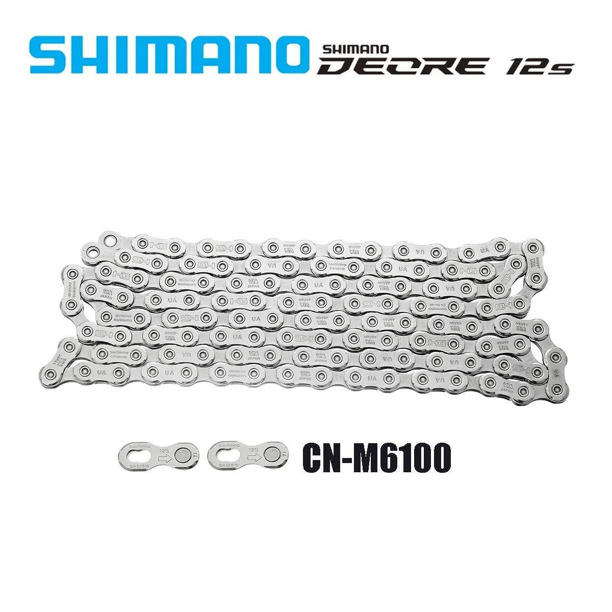 Shimano Deore SLX M7100 12-Speed MTB Groupset - M6100 Derailleur, Shifter, Chain & Sunshine HG Cassette