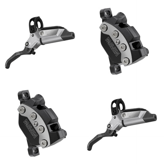 SRAM Maven MTB Hydraulic Disc Brake Set – Ultimate, Silver & Bronze